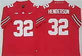 Men's Ohio State Buckeyes #32 TreVeyon Henderson Red 2025 F.U.S.E. Limited Stitched Jersey,baseball caps,new era cap wholesale,wholesale hats